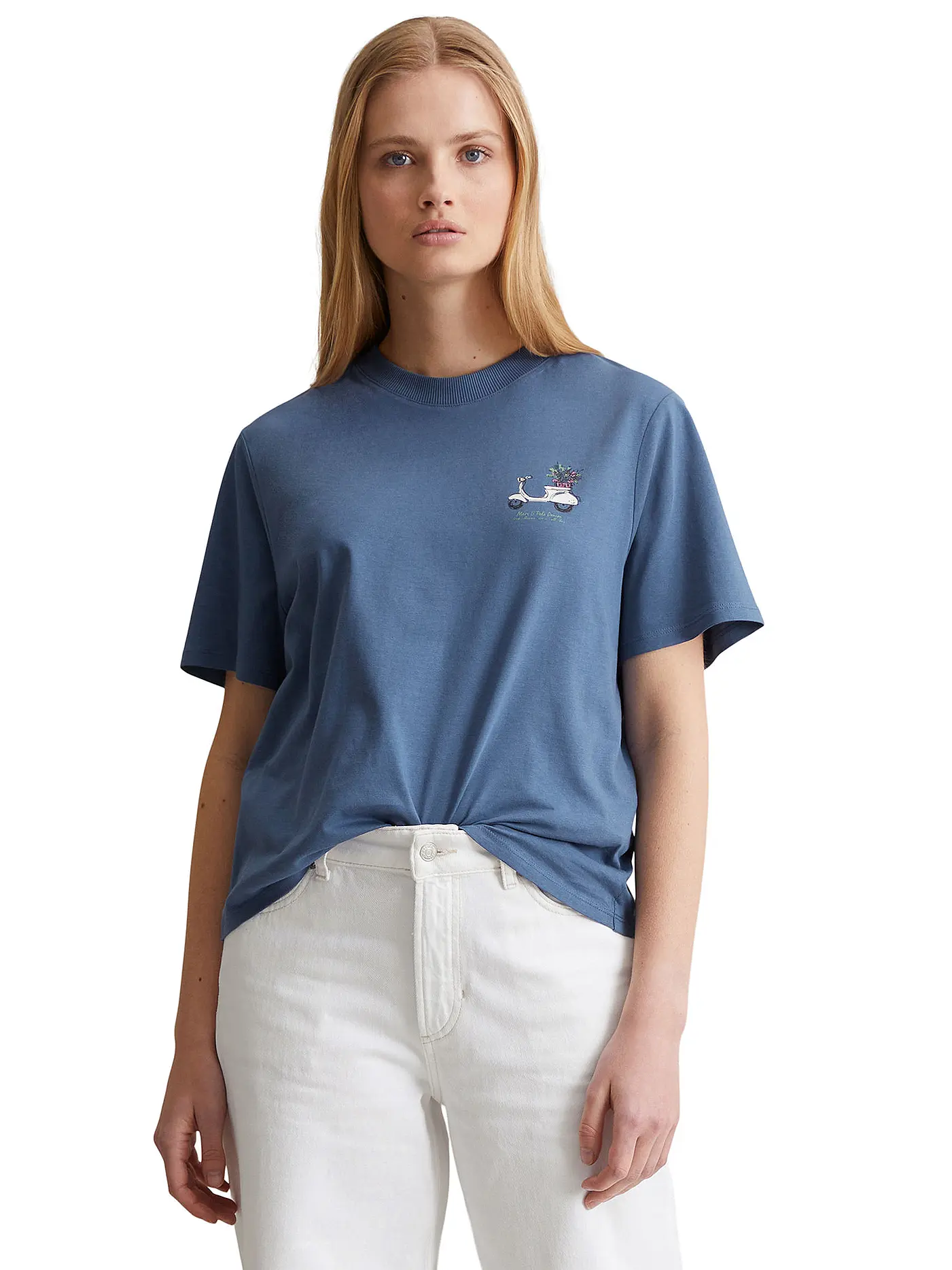 MARC O'POLO DENIM | T-Shirt | blau